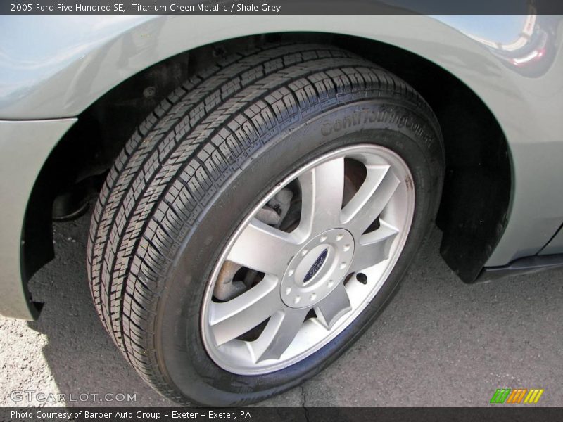 Titanium Green Metallic / Shale Grey 2005 Ford Five Hundred SE