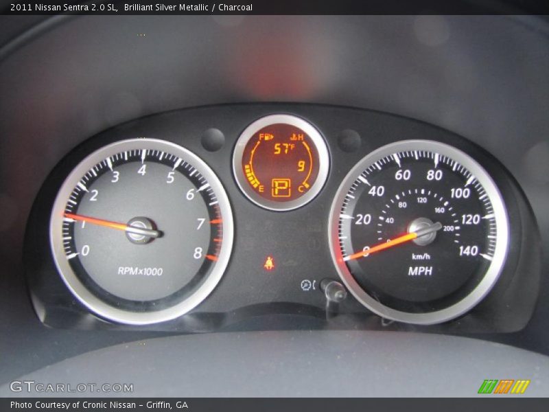  2011 Sentra 2.0 SL 2.0 SL Gauges