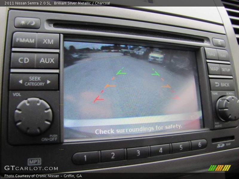 Controls of 2011 Sentra 2.0 SL