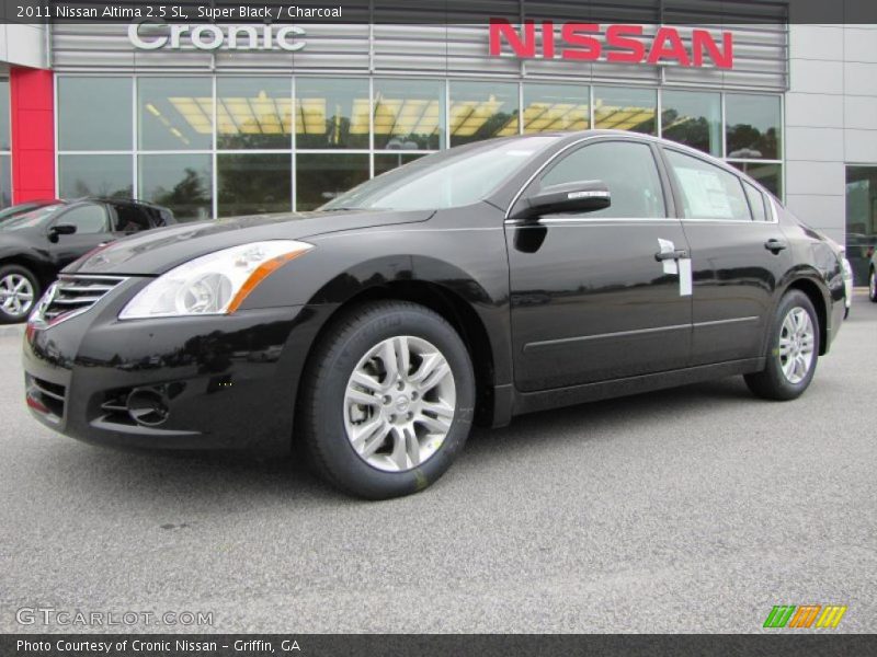 Super Black / Charcoal 2011 Nissan Altima 2.5 SL