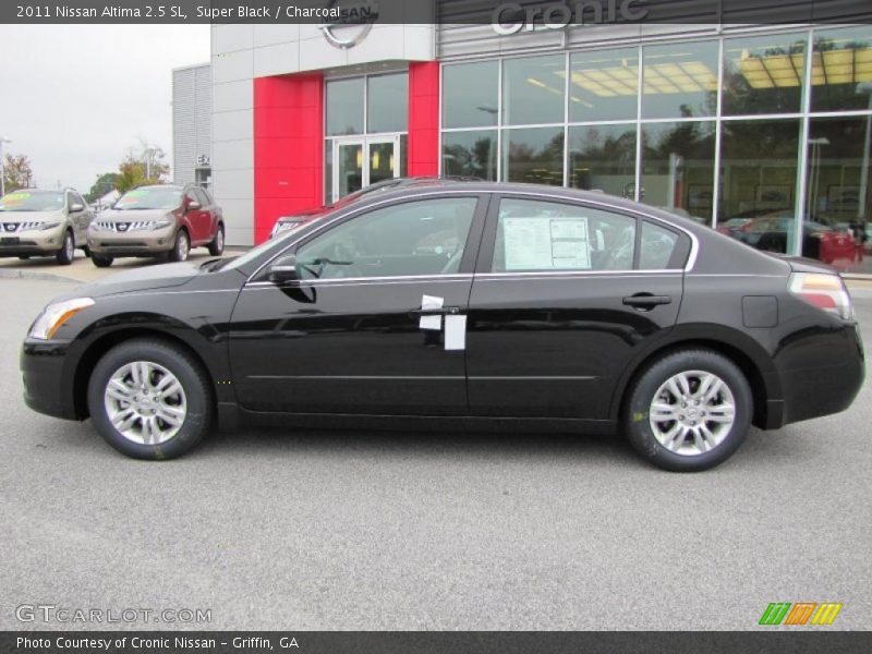 Super Black / Charcoal 2011 Nissan Altima 2.5 SL