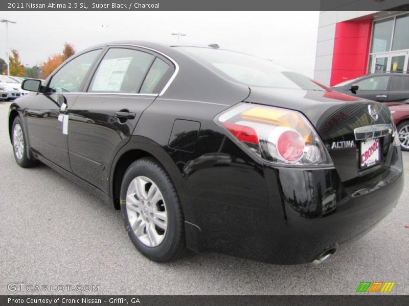 Super Black / Charcoal 2011 Nissan Altima 2.5 SL