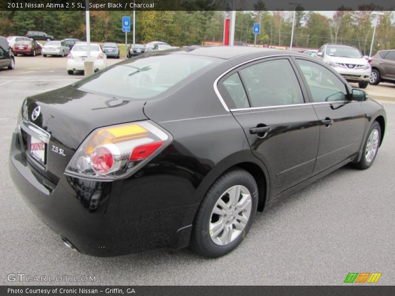 Super Black / Charcoal 2011 Nissan Altima 2.5 SL