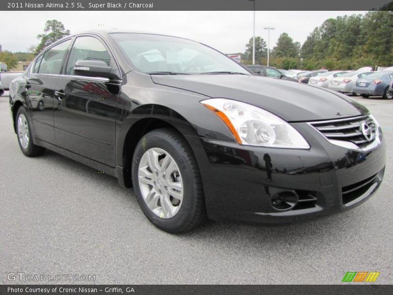 Super Black / Charcoal 2011 Nissan Altima 2.5 SL