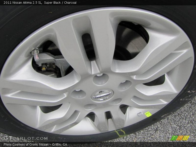 Super Black / Charcoal 2011 Nissan Altima 2.5 SL