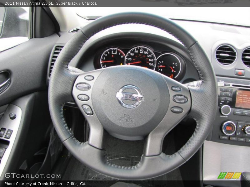 Super Black / Charcoal 2011 Nissan Altima 2.5 SL