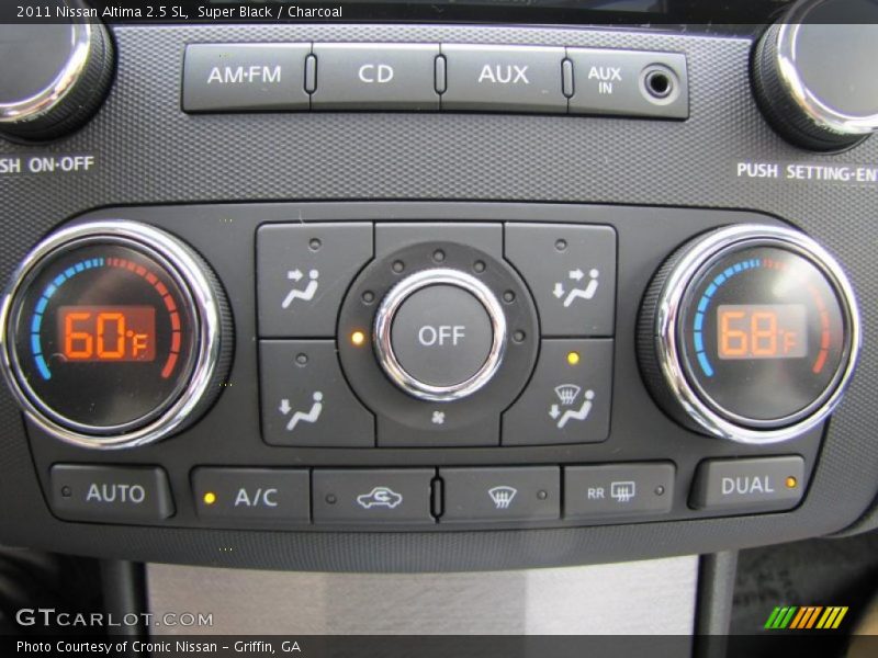 Super Black / Charcoal 2011 Nissan Altima 2.5 SL