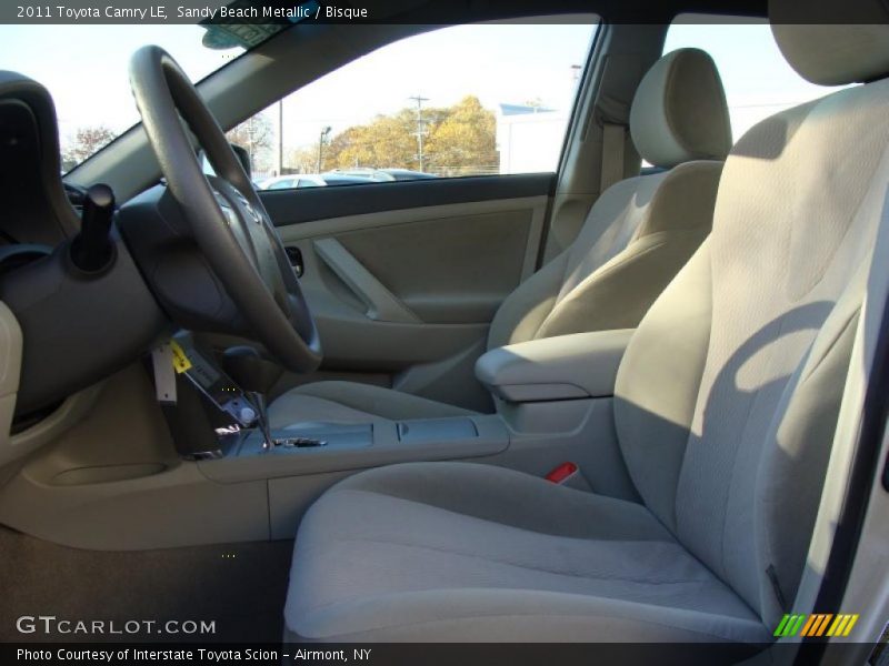 Sandy Beach Metallic / Bisque 2011 Toyota Camry LE