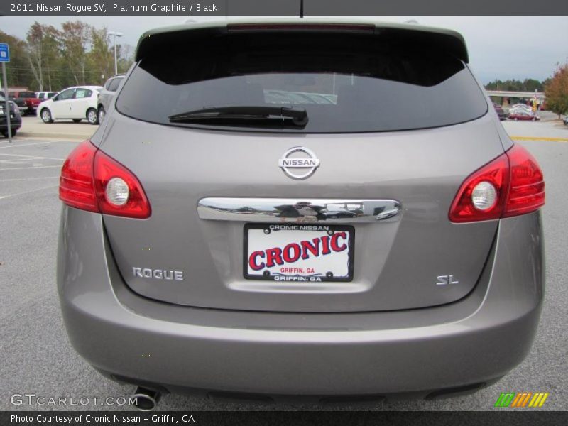 Platinum Graphite / Black 2011 Nissan Rogue SV
