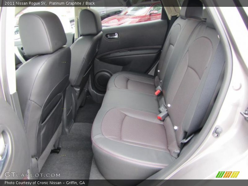  2011 Rogue SV Black Interior