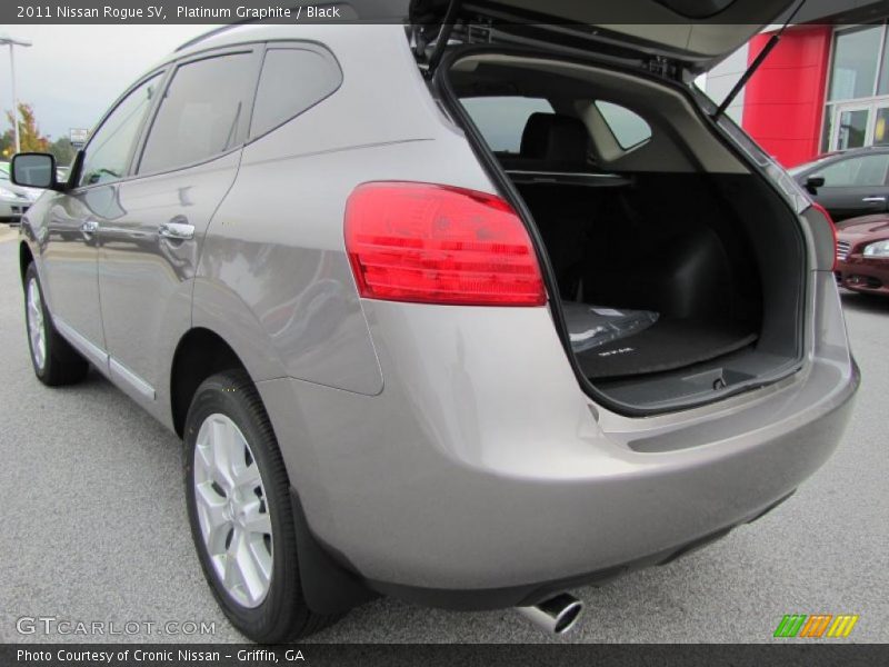 Platinum Graphite / Black 2011 Nissan Rogue SV