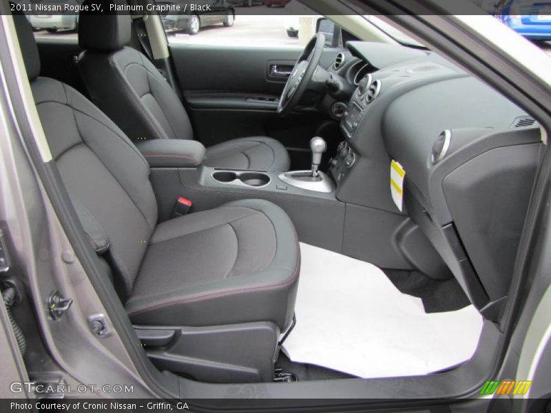  2011 Rogue SV Black Interior