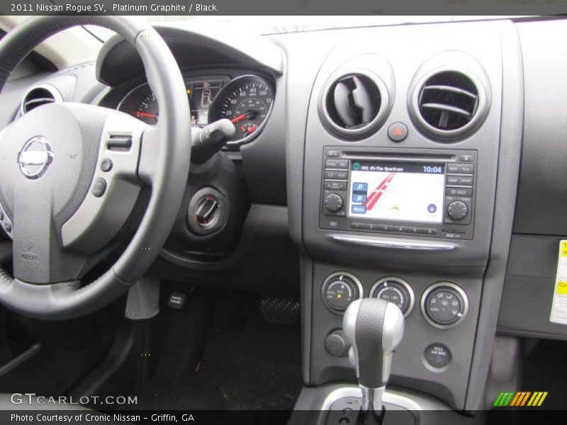 Dashboard of 2011 Rogue SV