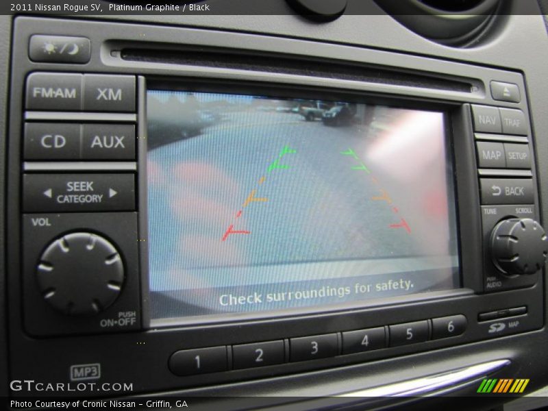 Controls of 2011 Rogue SV