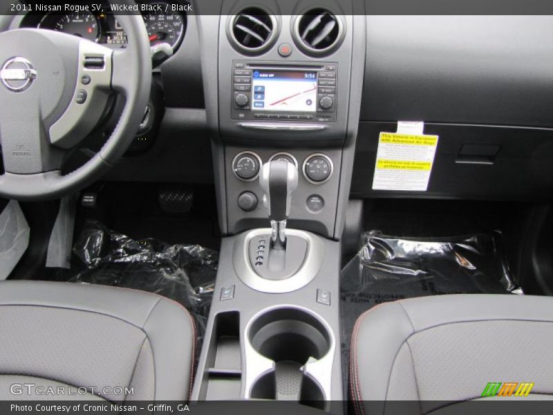 Dashboard of 2011 Rogue SV