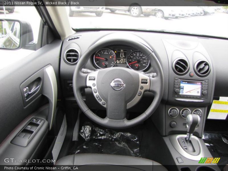 Dashboard of 2011 Rogue SV