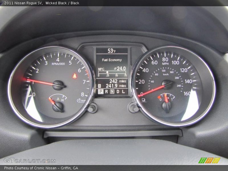  2011 Rogue SV SV Gauges