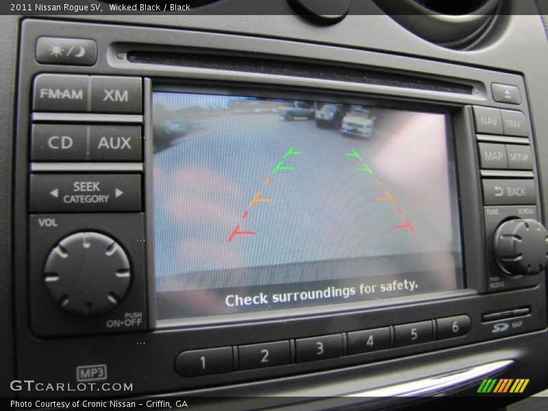 Controls of 2011 Rogue SV