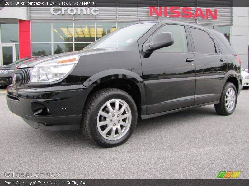 Black Onyx / Neutral 2007 Buick Rendezvous CX