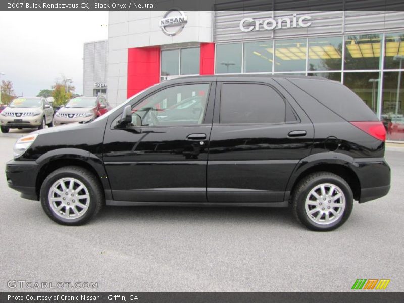 Black Onyx / Neutral 2007 Buick Rendezvous CX