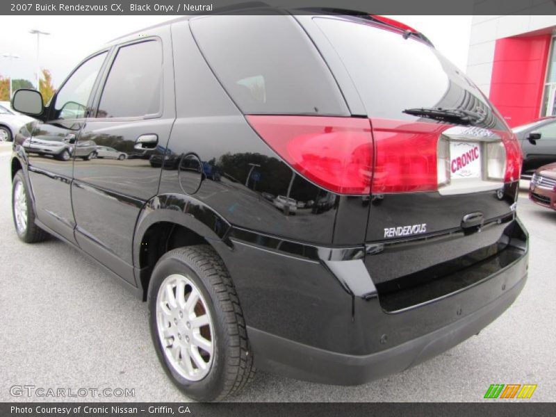 Black Onyx / Neutral 2007 Buick Rendezvous CX
