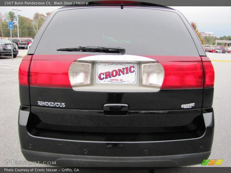 Black Onyx / Neutral 2007 Buick Rendezvous CX