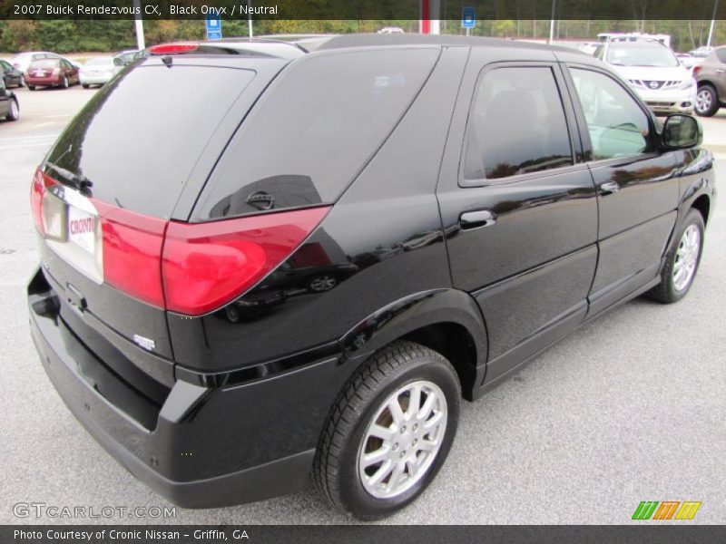 Black Onyx / Neutral 2007 Buick Rendezvous CX