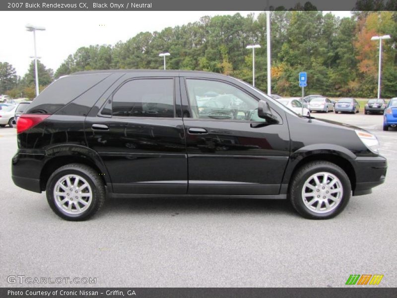 Black Onyx / Neutral 2007 Buick Rendezvous CX