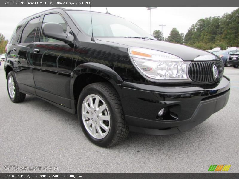Black Onyx / Neutral 2007 Buick Rendezvous CX