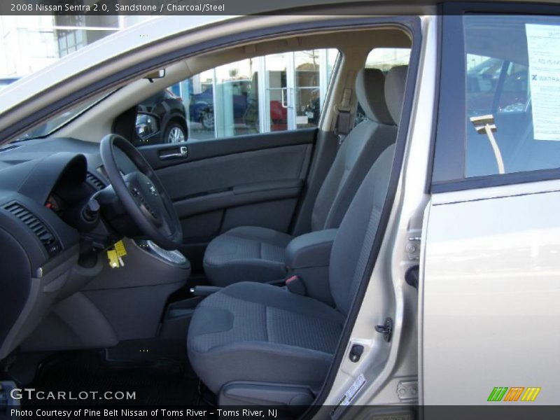 Sandstone / Charcoal/Steel 2008 Nissan Sentra 2.0