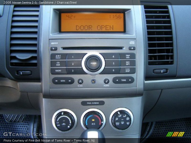 Sandstone / Charcoal/Steel 2008 Nissan Sentra 2.0