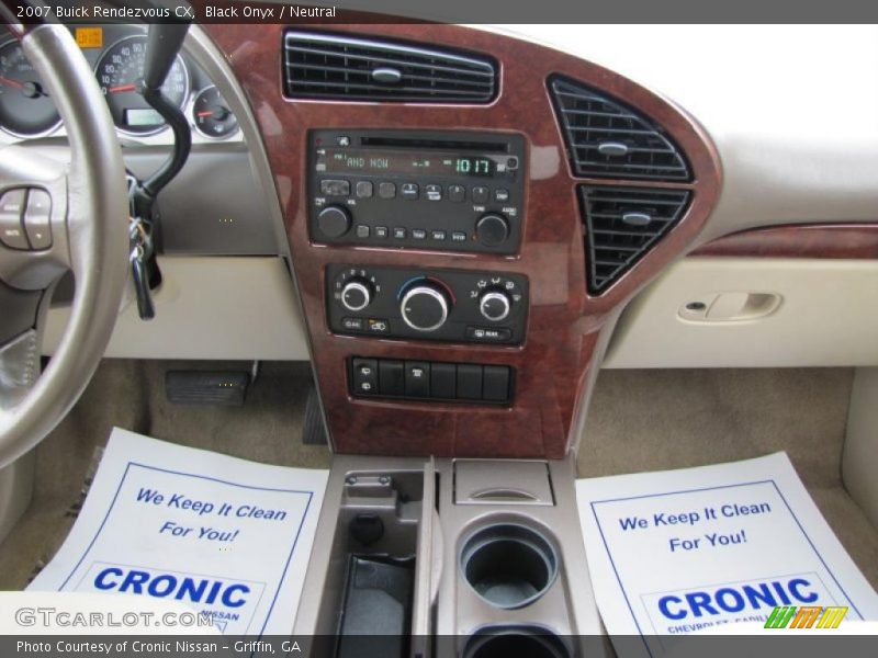 Black Onyx / Neutral 2007 Buick Rendezvous CX