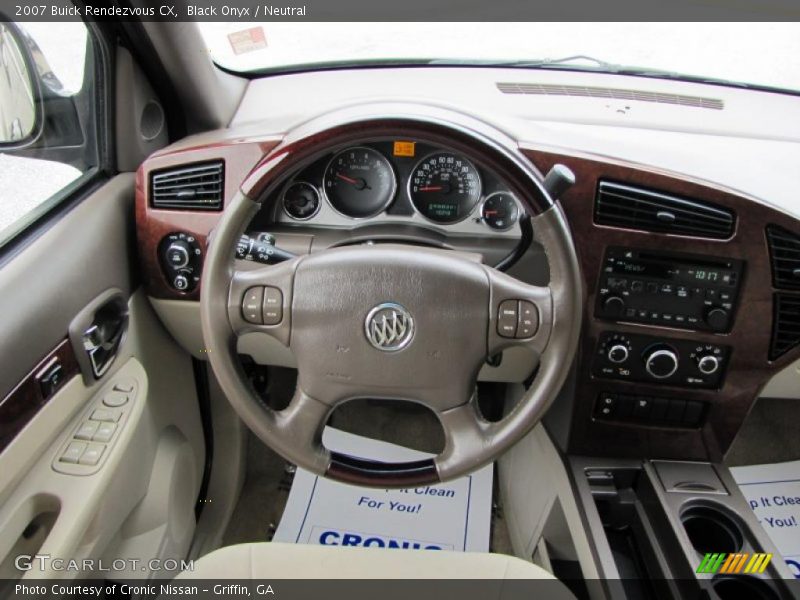 Black Onyx / Neutral 2007 Buick Rendezvous CX