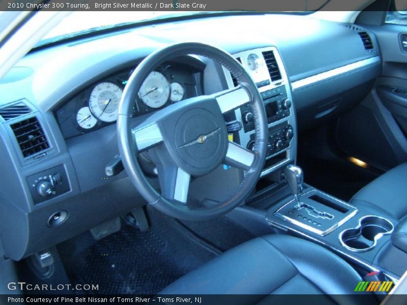 Bright Silver Metallic / Dark Slate Gray 2010 Chrysler 300 Touring