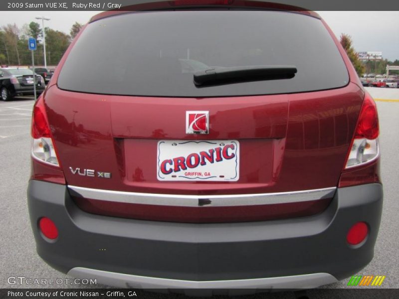 Ruby Red / Gray 2009 Saturn VUE XE