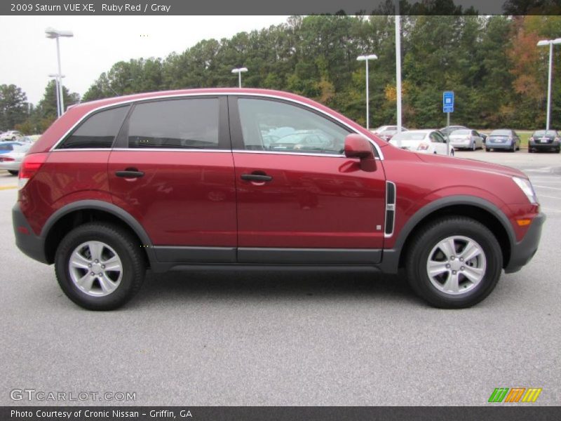 Ruby Red / Gray 2009 Saturn VUE XE