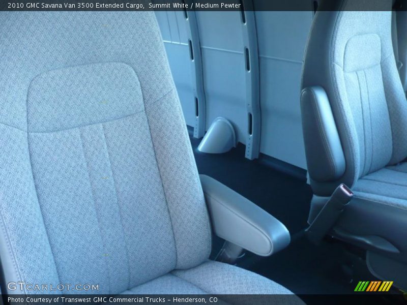 Summit White / Medium Pewter 2010 GMC Savana Van 3500 Extended Cargo