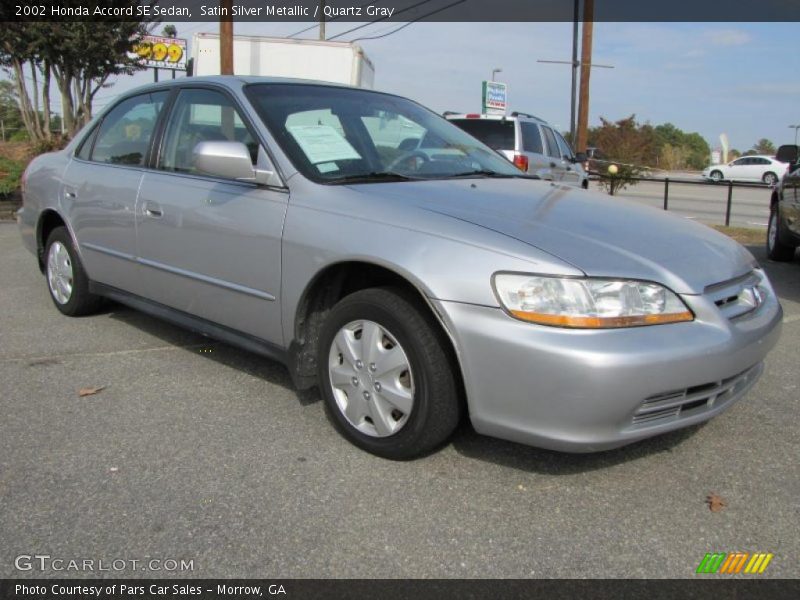 Front 3/4 View of 2002 Accord SE Sedan