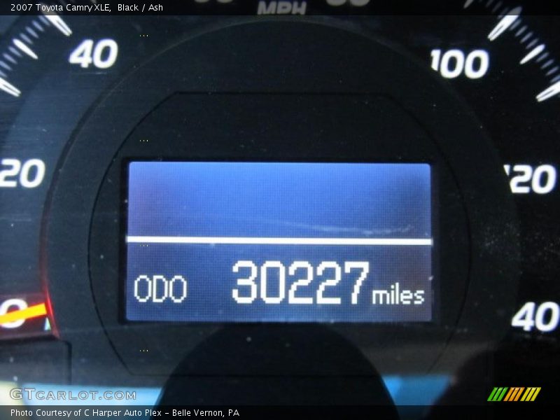 Black / Ash 2007 Toyota Camry XLE