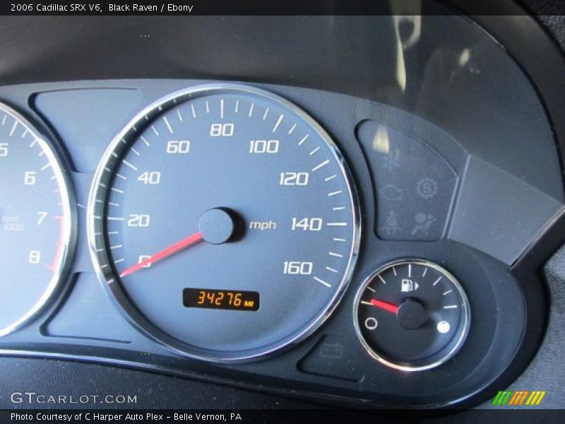 Black Raven / Ebony 2006 Cadillac SRX V6