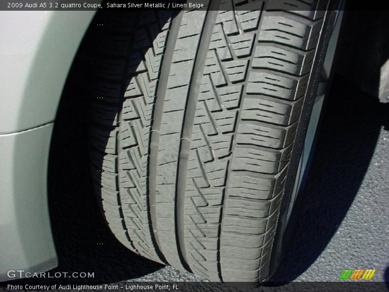 Sahara Silver Metallic / Linen Beige 2009 Audi A5 3.2 quattro Coupe