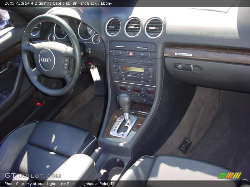 Dashboard of 2005 S4 4.2 quattro Cabriolet