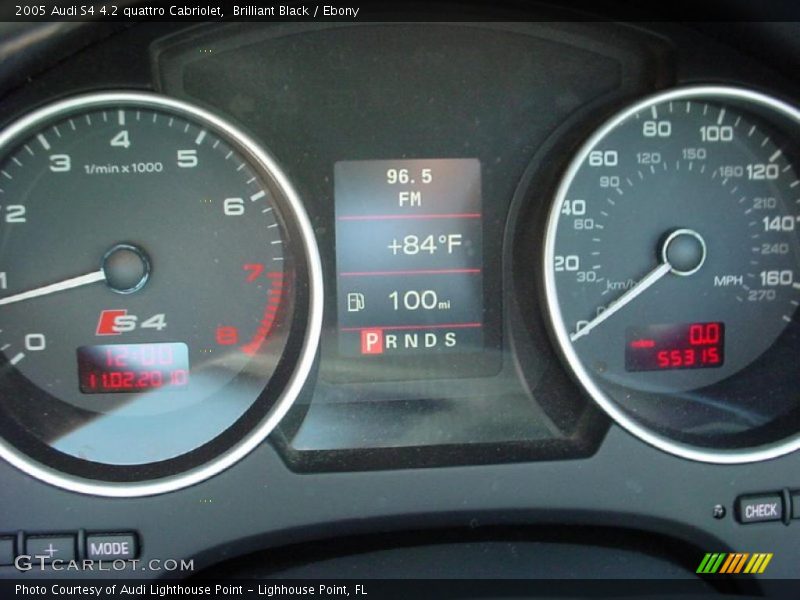  2005 S4 4.2 quattro Cabriolet 4.2 quattro Cabriolet Gauges