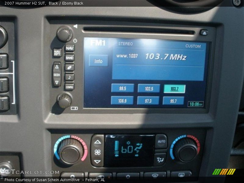 Controls of 2007 H2 SUT