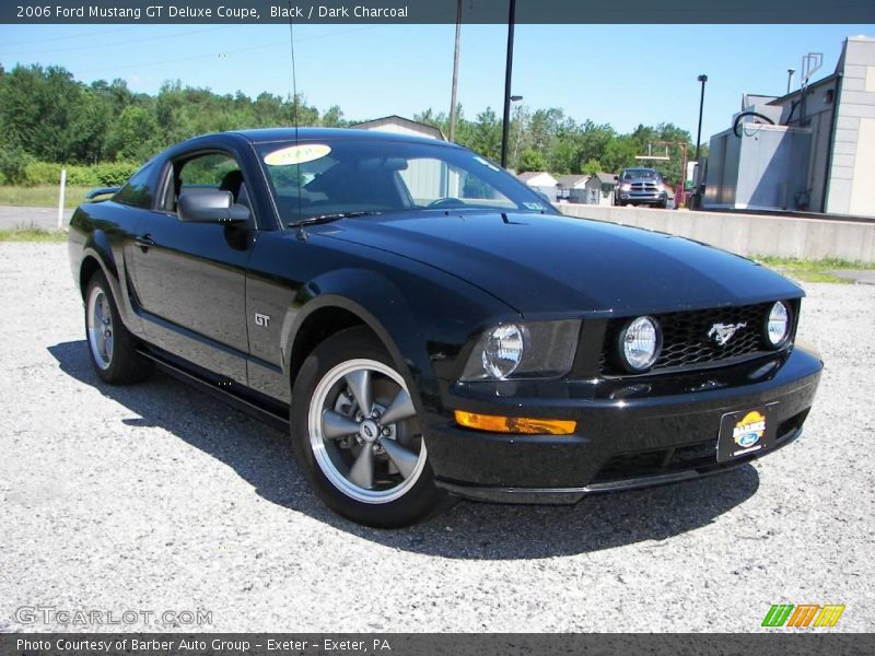 Black / Dark Charcoal 2006 Ford Mustang GT Deluxe Coupe