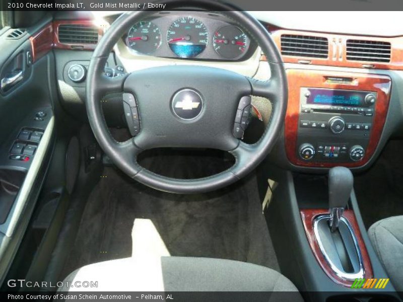 Gold Mist Metallic / Ebony 2010 Chevrolet Impala LT