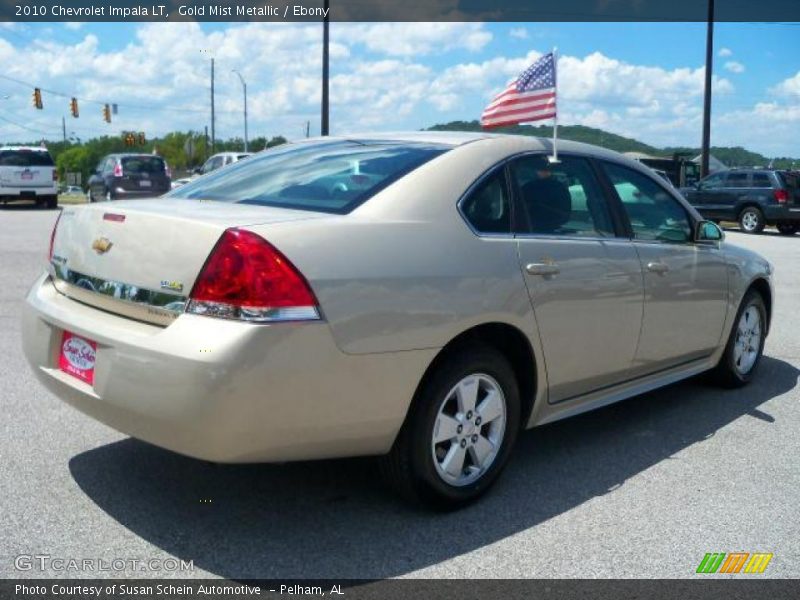 Gold Mist Metallic / Ebony 2010 Chevrolet Impala LT