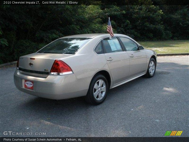 Gold Mist Metallic / Ebony 2010 Chevrolet Impala LT