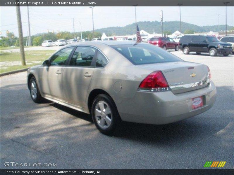 Gold Mist Metallic / Ebony 2010 Chevrolet Impala LT