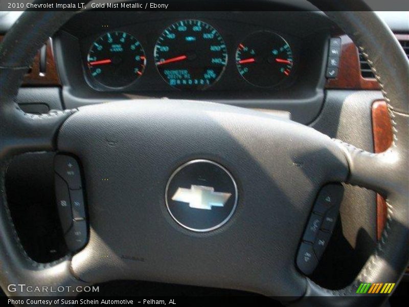 Gold Mist Metallic / Ebony 2010 Chevrolet Impala LT